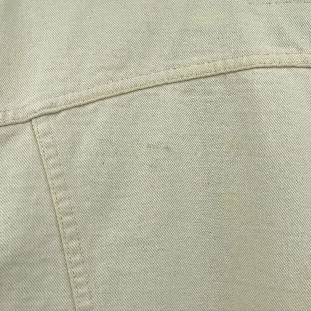 Ralph Lauren Polo Sport Cream Jean Jacket Size XL - Picture 7 of 11